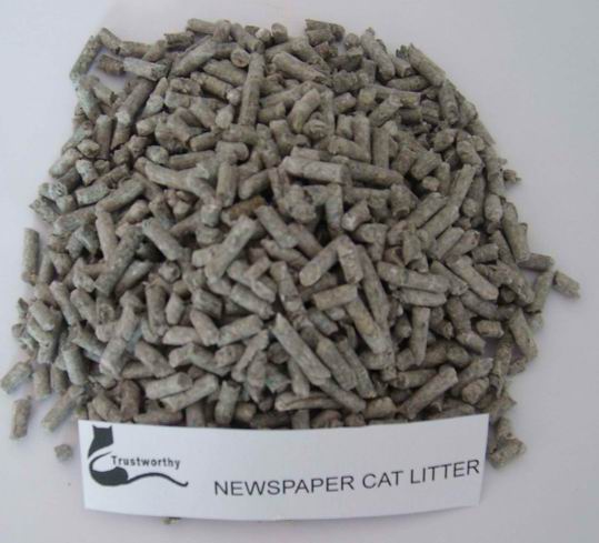 newspaper cat litter