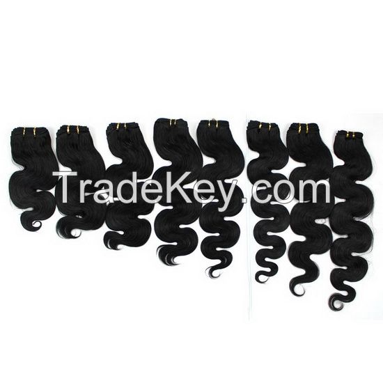 Body Wave remy Human Hair Weft/Extensions 50inch Wide #613