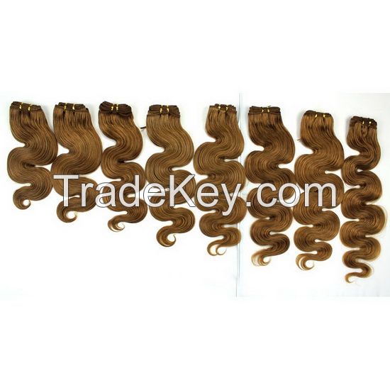 Body Wave remy Human Hair Weft/Extensions 50inch Wide #613