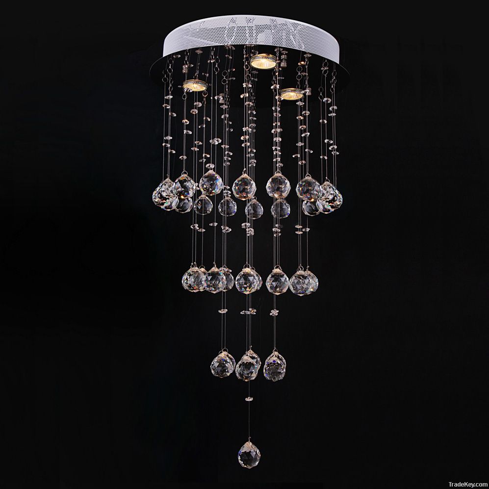 good quality modern crysta lighting crystal ceiling lamp 6004-3