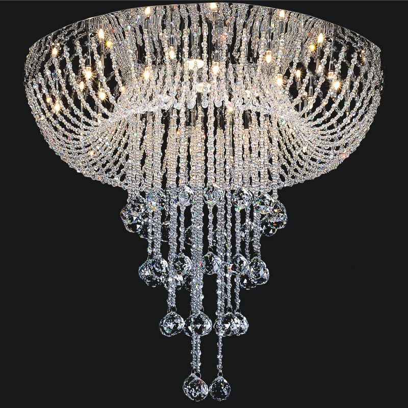 large hotel lighting crystal light crystal ceiling light 6036-3+16