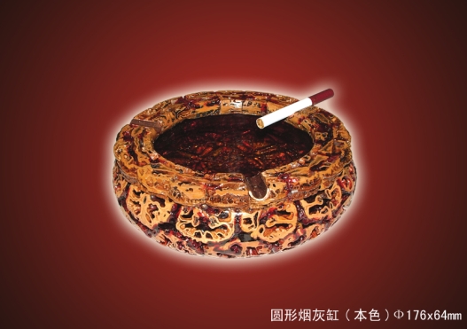 Walnut shell handicraft  ashtray