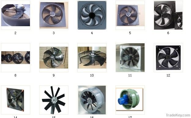 BBCP plate mounted axial fans