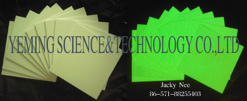 photoluminescent PVC rigid sheet