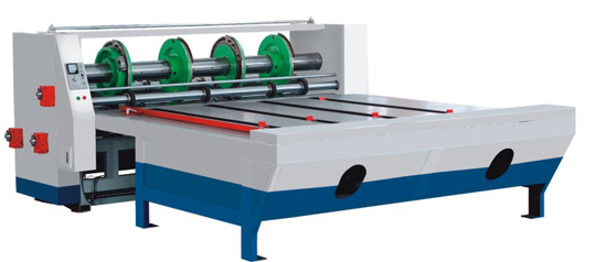 Rotary separately cutting creasing & slotting machine