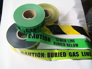 Danger Tape, PE/PVC caution tape, warning tape