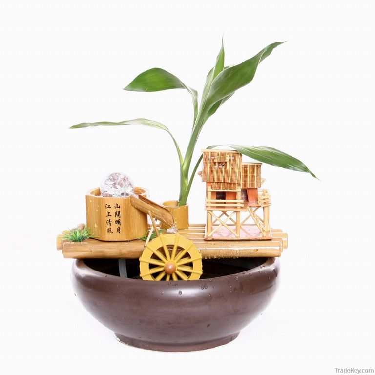 Mini Bamboo Water Fountain