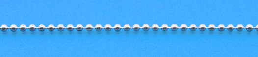 silver ball chain