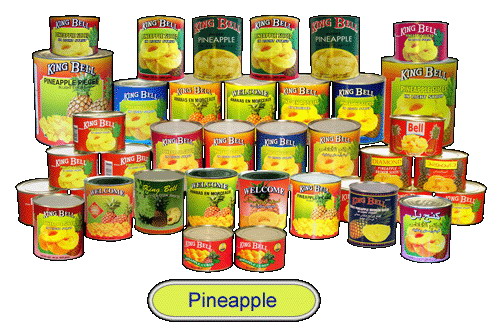 canned pineapple