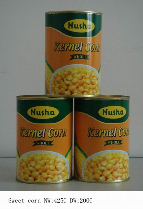 canned sweet corn