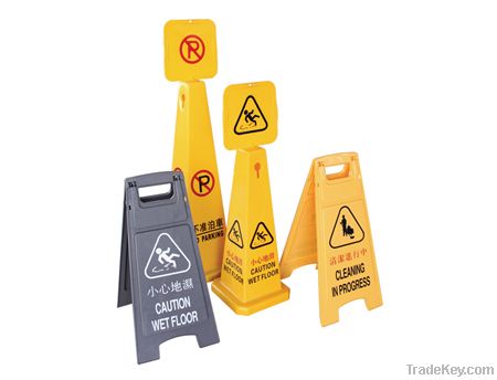 floor warning sign
