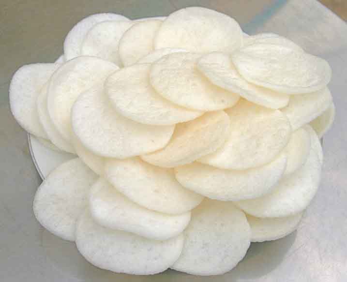 White Prawn cracker