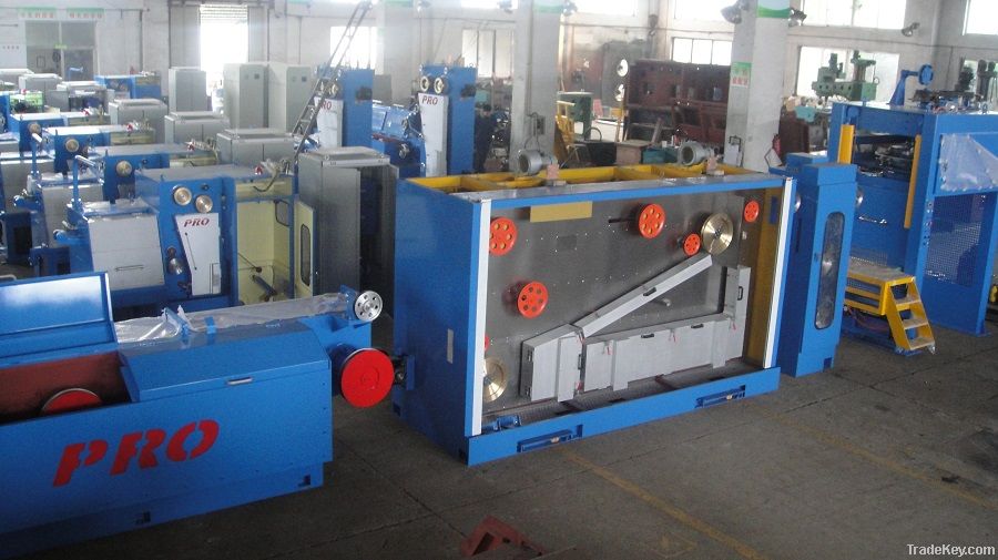 PRO-11DST Large and Intermediate Wire Drawing Machine with Annealer