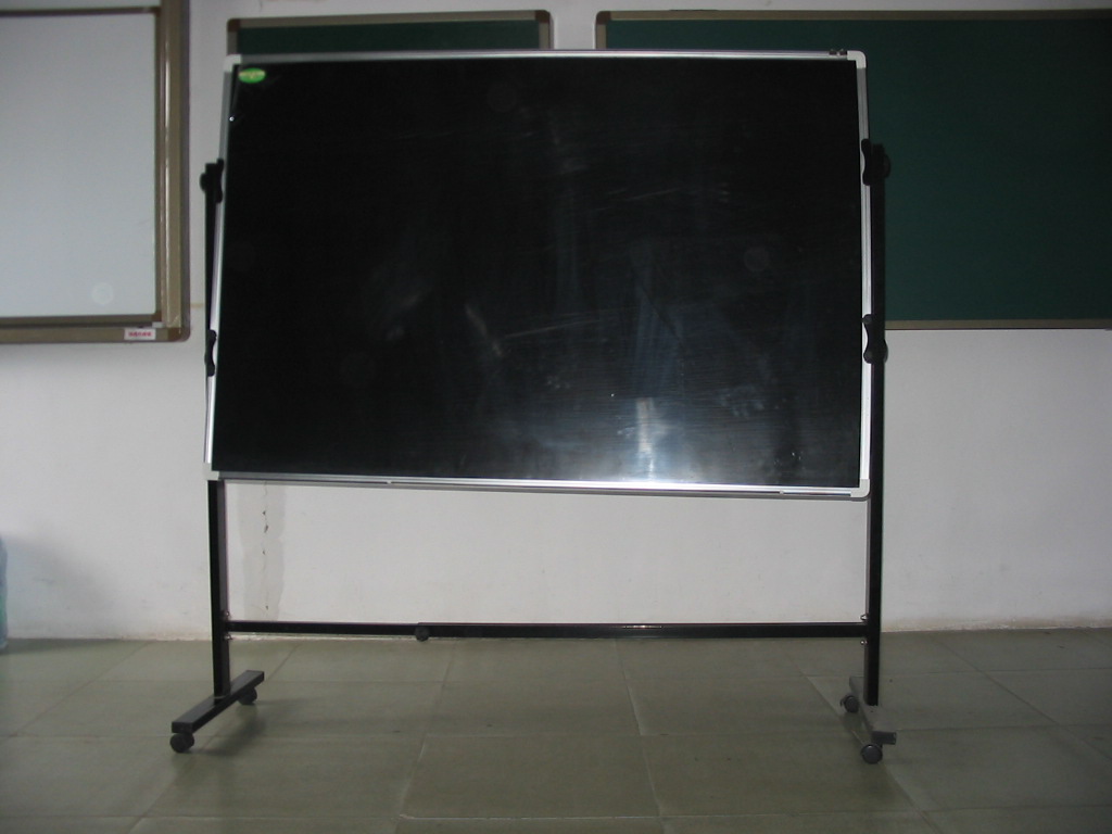 castor turnable blackboard