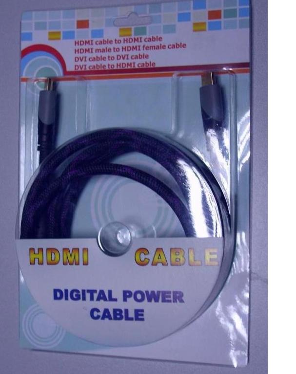 HDMI 19 to HDMI 19-pin male cable