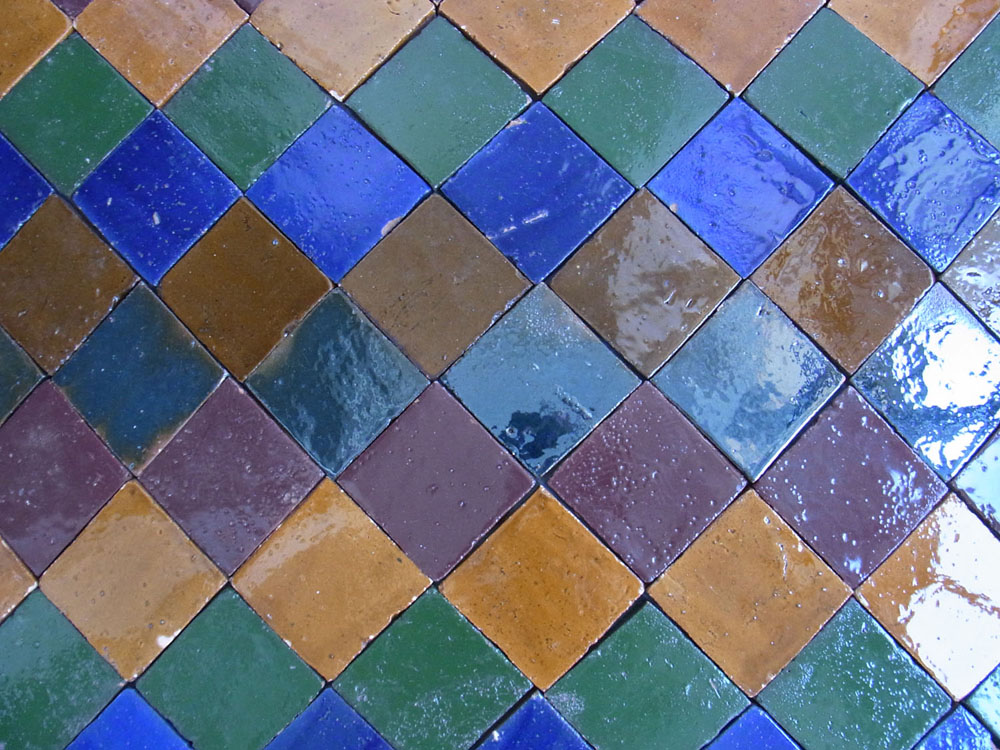 Colored Floor Tile