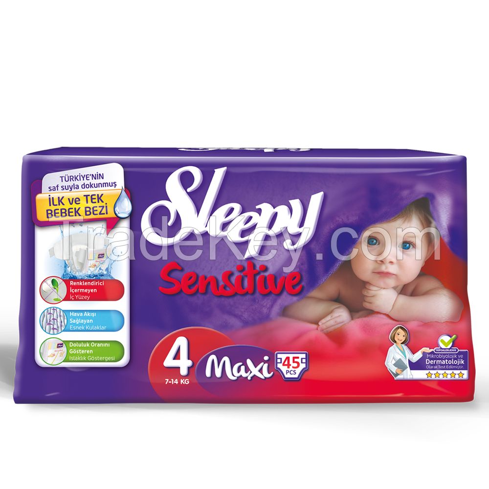 Sleepy Sensitive Baby Diapers