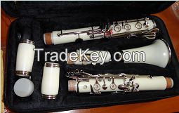 BEAUTIFUL COLOFUL BAKELITE Bb KEY CLARINET