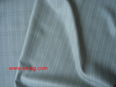 T/R check gingham fabric