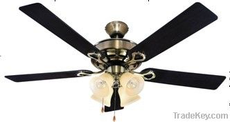 Antique Brass Ceiling Fan