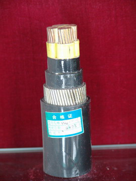 cu conductor PVC insulated PVC sheathed Steel Wire Armored Power Cable