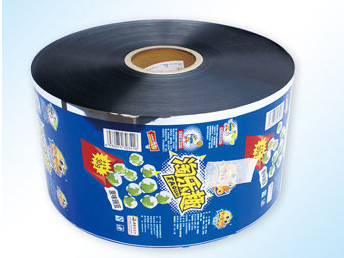 Plastic Roll Film With Printing , Laminated Printing Film, Laminated Packaging Film On Roll