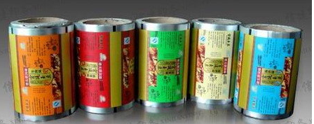 Plastic roll film with printing , Laminated Printing Film, Laminated Packaging Film On Roll