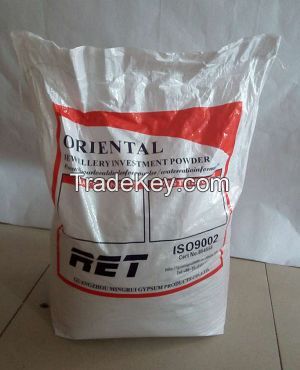 jewelry casting investment powder &amp;amp; gypsum powder