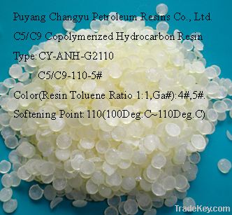 C5/c9 copolymerized petroleum resin