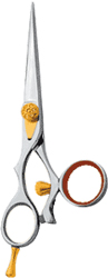 Razor edge scissor w/Adjusable ring