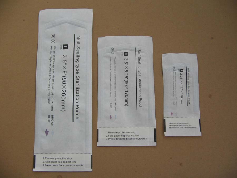 self-sealed sterilization pouch