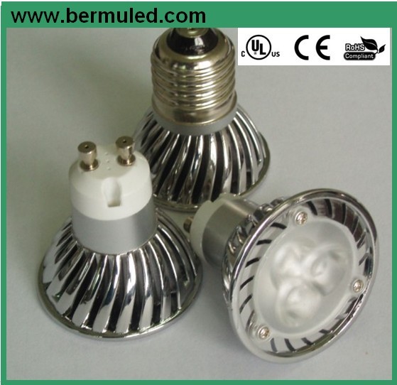 LED GU10 bulb 3w