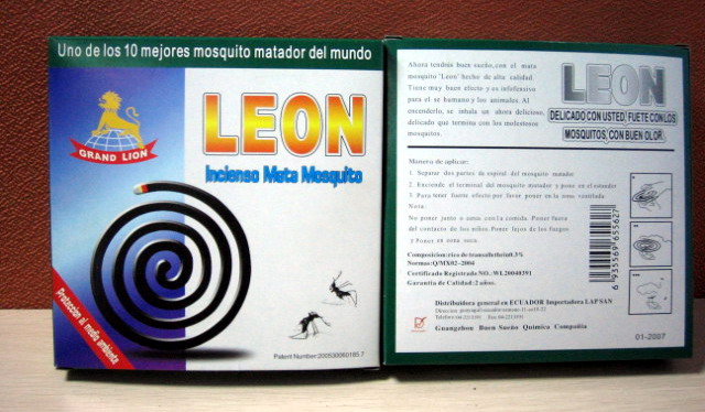 sell GRAND LION mosquito coil