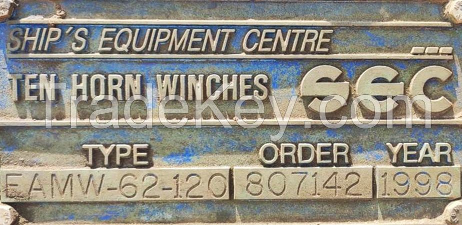 EAMW-62-120 & EMW 120 Winches For Sale
