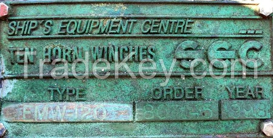 EAMW-62-120 & EMW 120 Winches For Sale