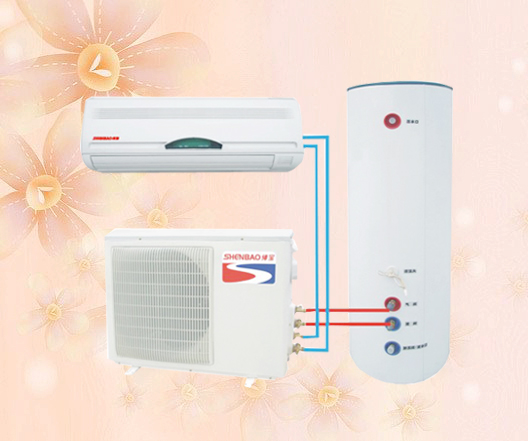 air conditioner + heat pump