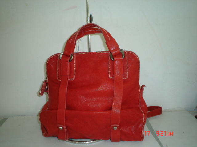 Leather handbag