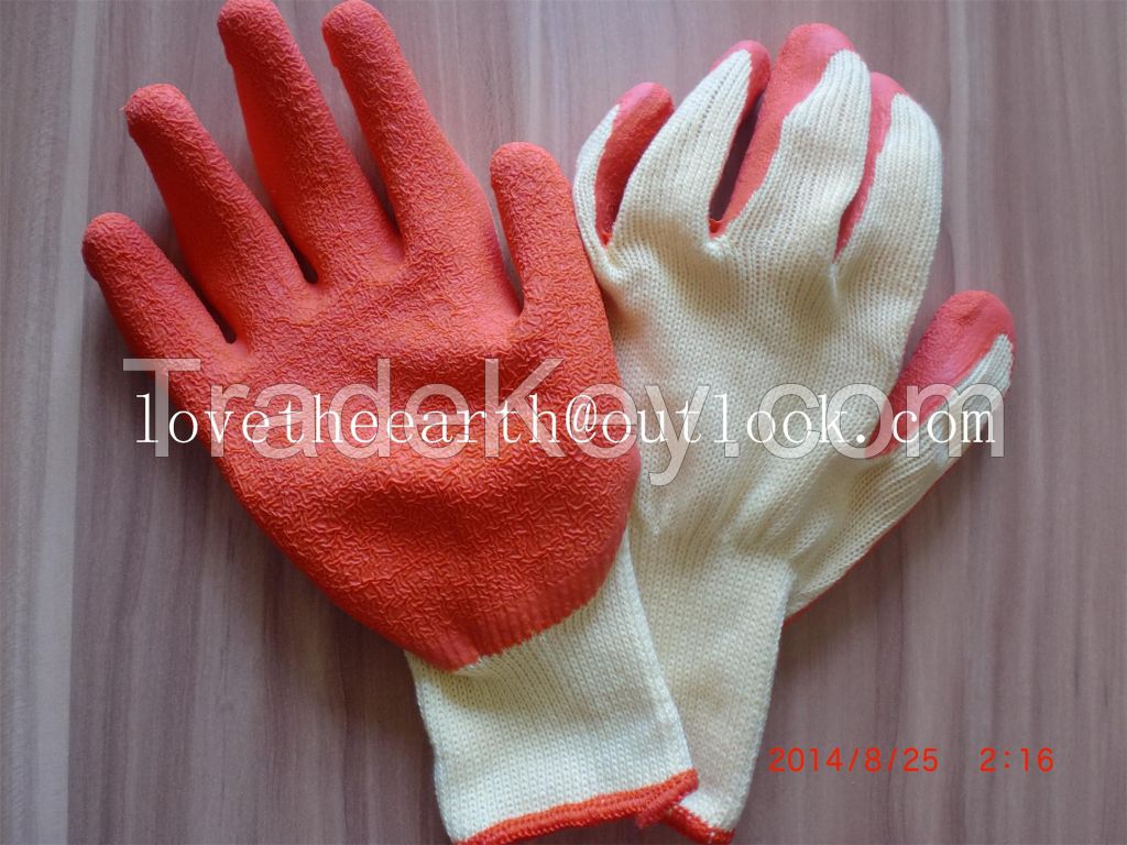 latex coated glove