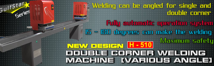 Double Corner Welding Machine