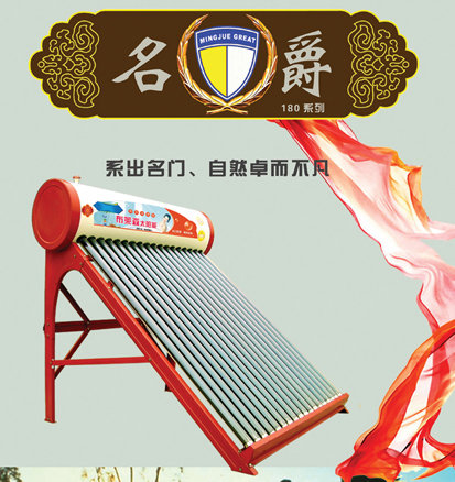 Direct-plug Solar Water Heater