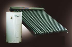 separated solar water heater