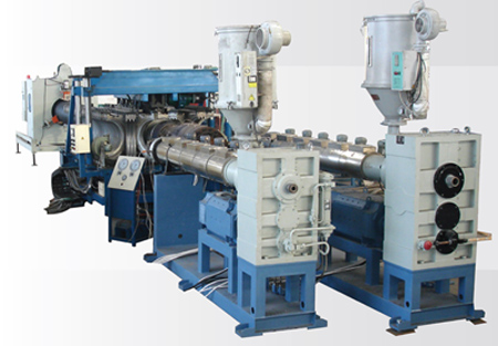 HDPE Double-layer Corrugated Pipe Production Line