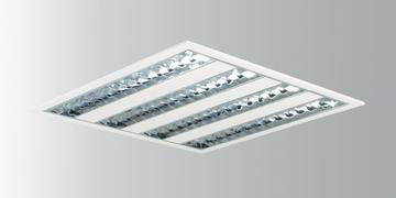 T5 office grille lighting
