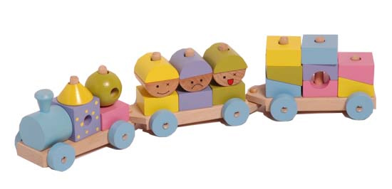 Wood Toy Train