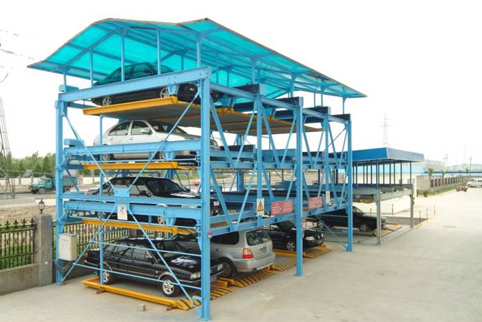 lifting and sliding automatic parking system