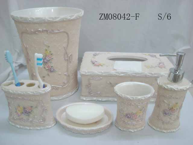 bathroom accessory series, Sanitary series crafts, resin crafts