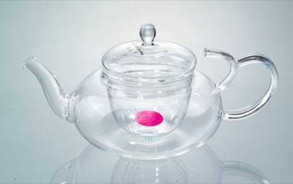 Glass tea pot