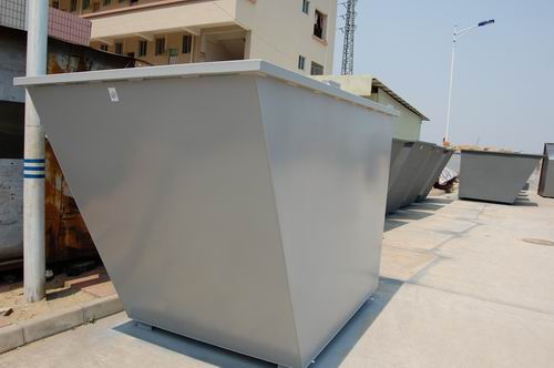 waste metal bin