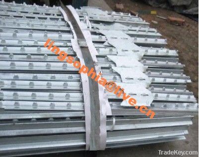 hot dipped galvanized studded t post