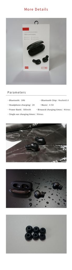 Veffivid Mini Bluetooth Wireless Earphone without light flash